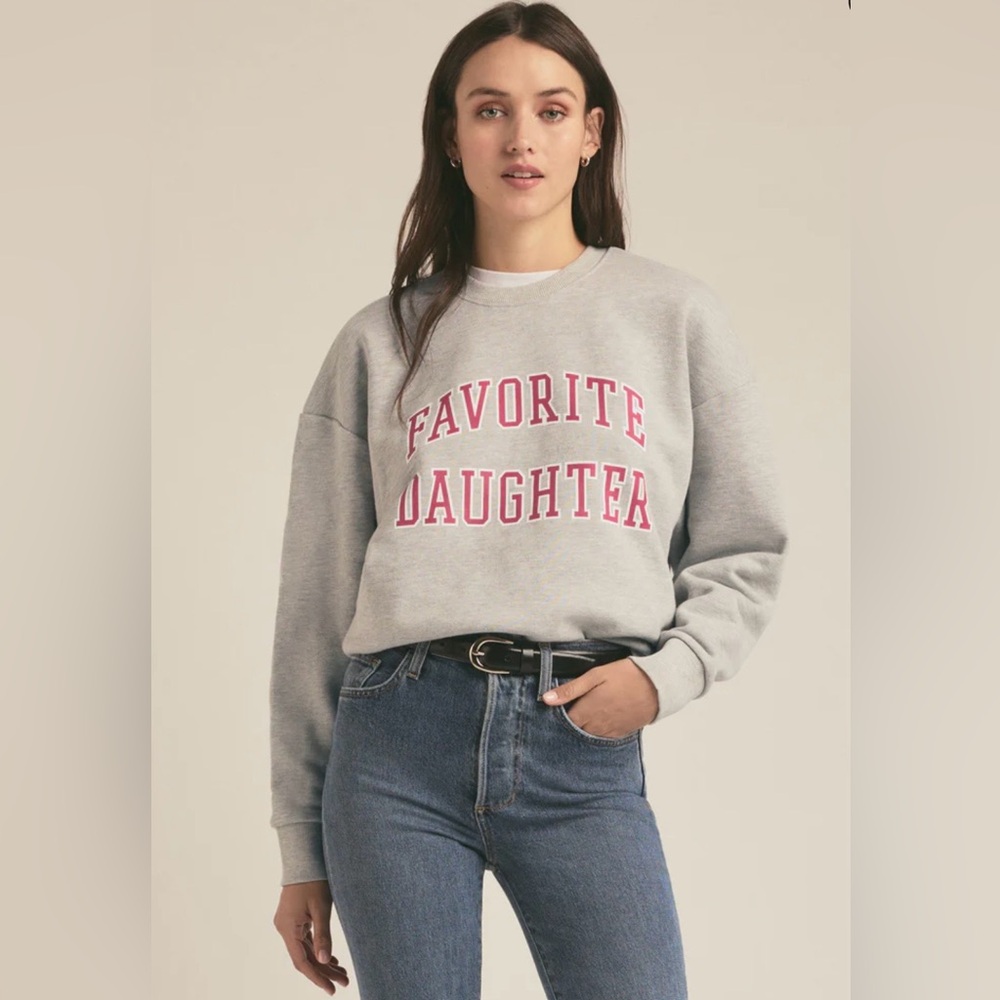 Favorite Daughter Gray Sweatshirt